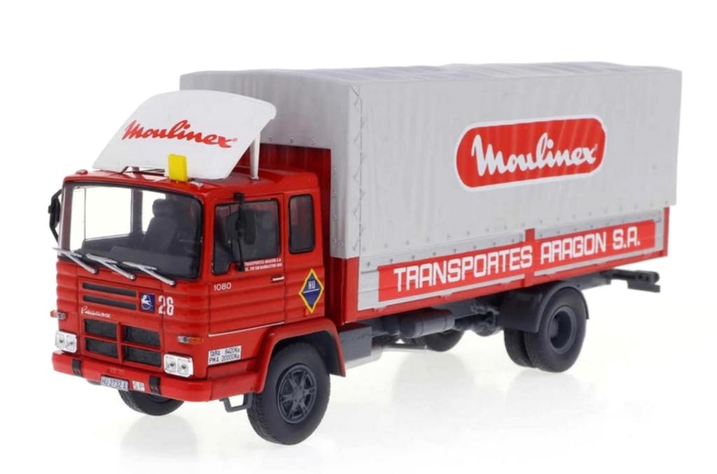 Pegaso 1080 1973 MOULINEX schaal 1/43 camion autobus # 80, Verzenden, Nieuw, Bus of Vrachtwagen, Overige merken