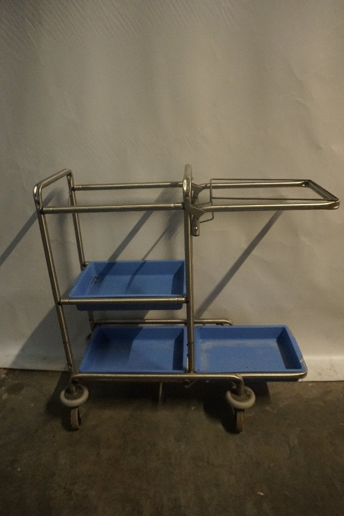 Schoonmaaktrolley, schoonmaakwagen werkwagen, Ophalen, Dweilemmer, -bak, of -wagen