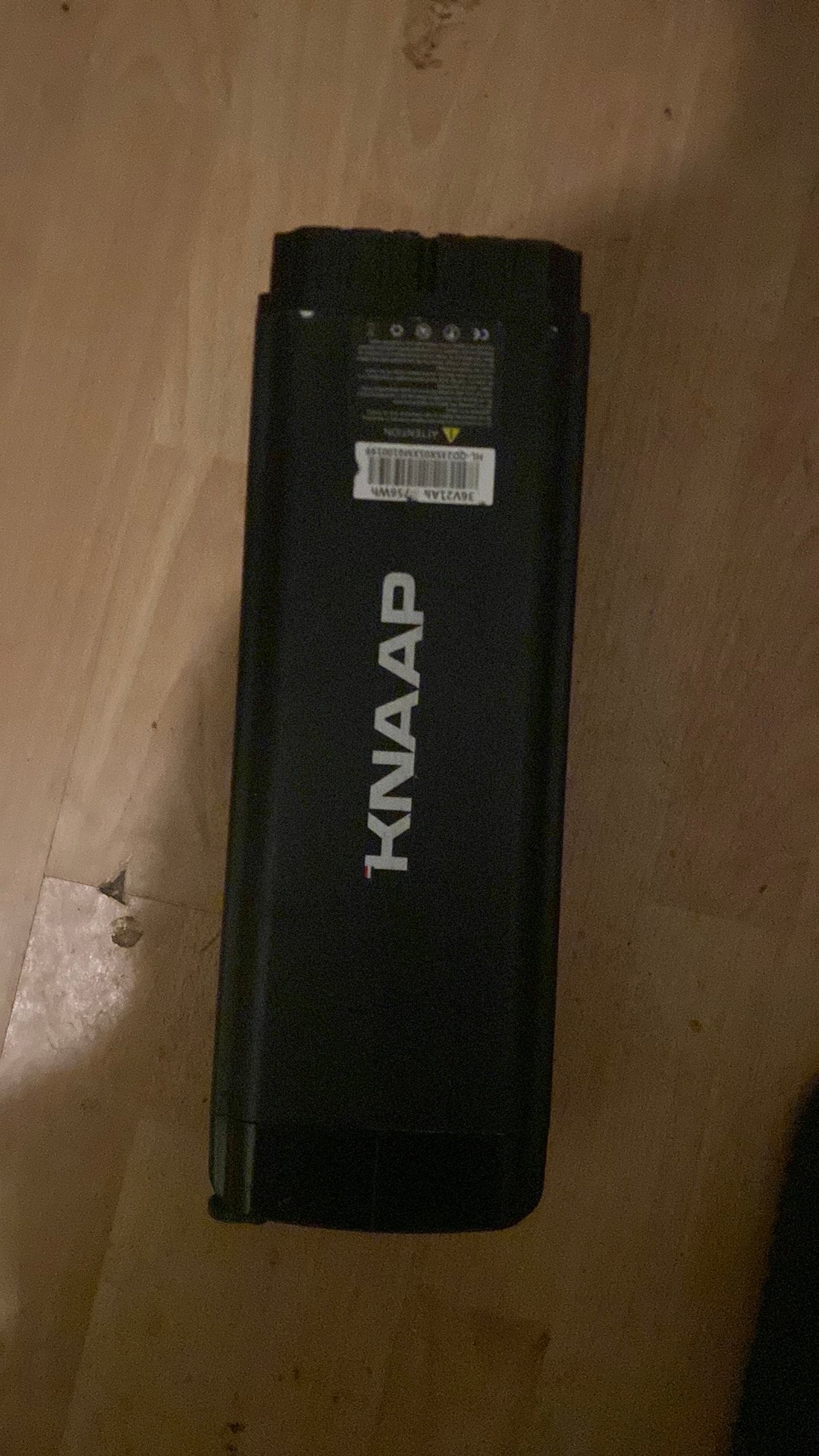 Knaap accu te koop, Zo goed als nieuw