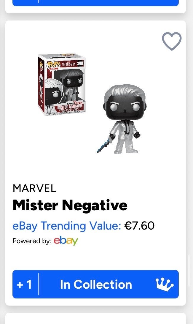 Funko Pop! Spider-Man 398 Mister Negative Marvel, Ophalen of Verzenden, Zo goed als nieuw