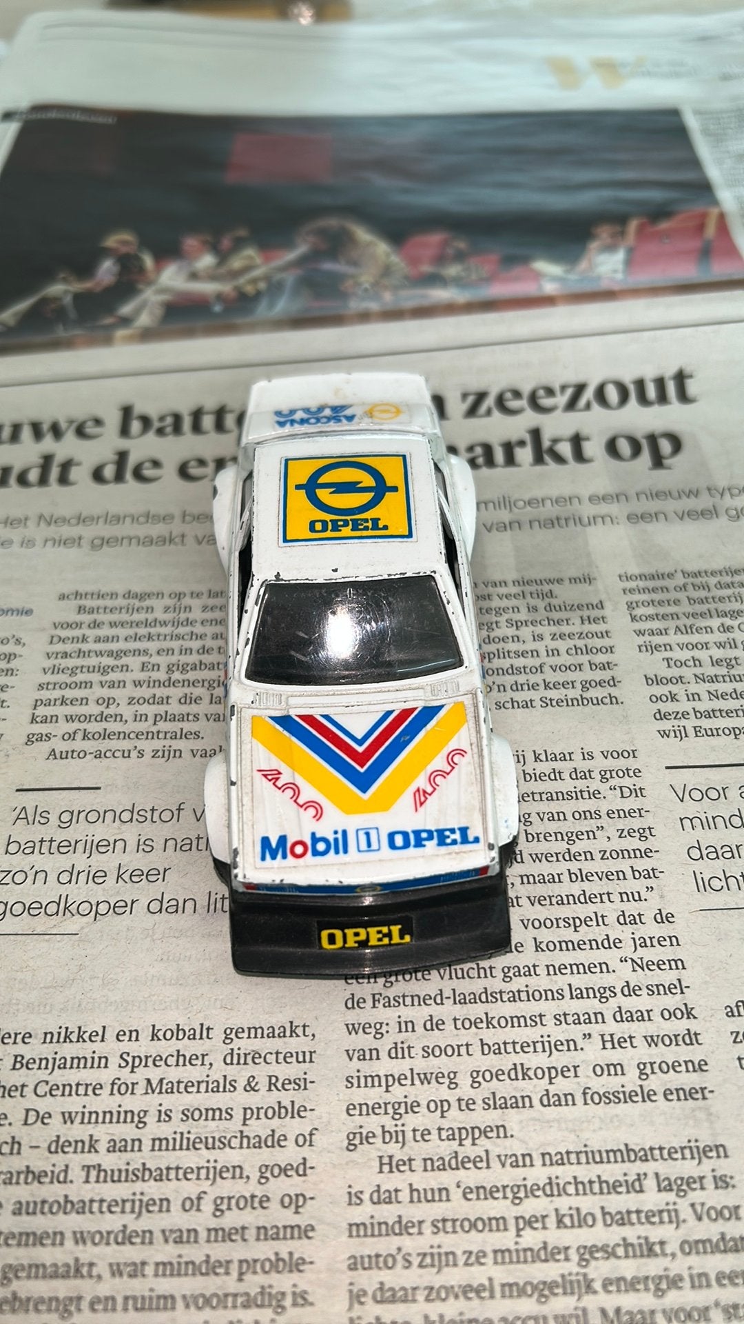 Polistil Opel Ascona 400 1:40, Hobby en Vrije tijd, Verzenden, Zo goed als nieuw, Auto