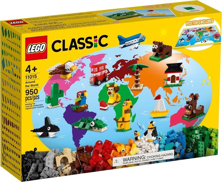 Lego Classic 11015 Rond de Wereld NIEUW ONGEOPENDE DICHT, Lego, Nieuw, Ophalen of Verzenden, Complete set