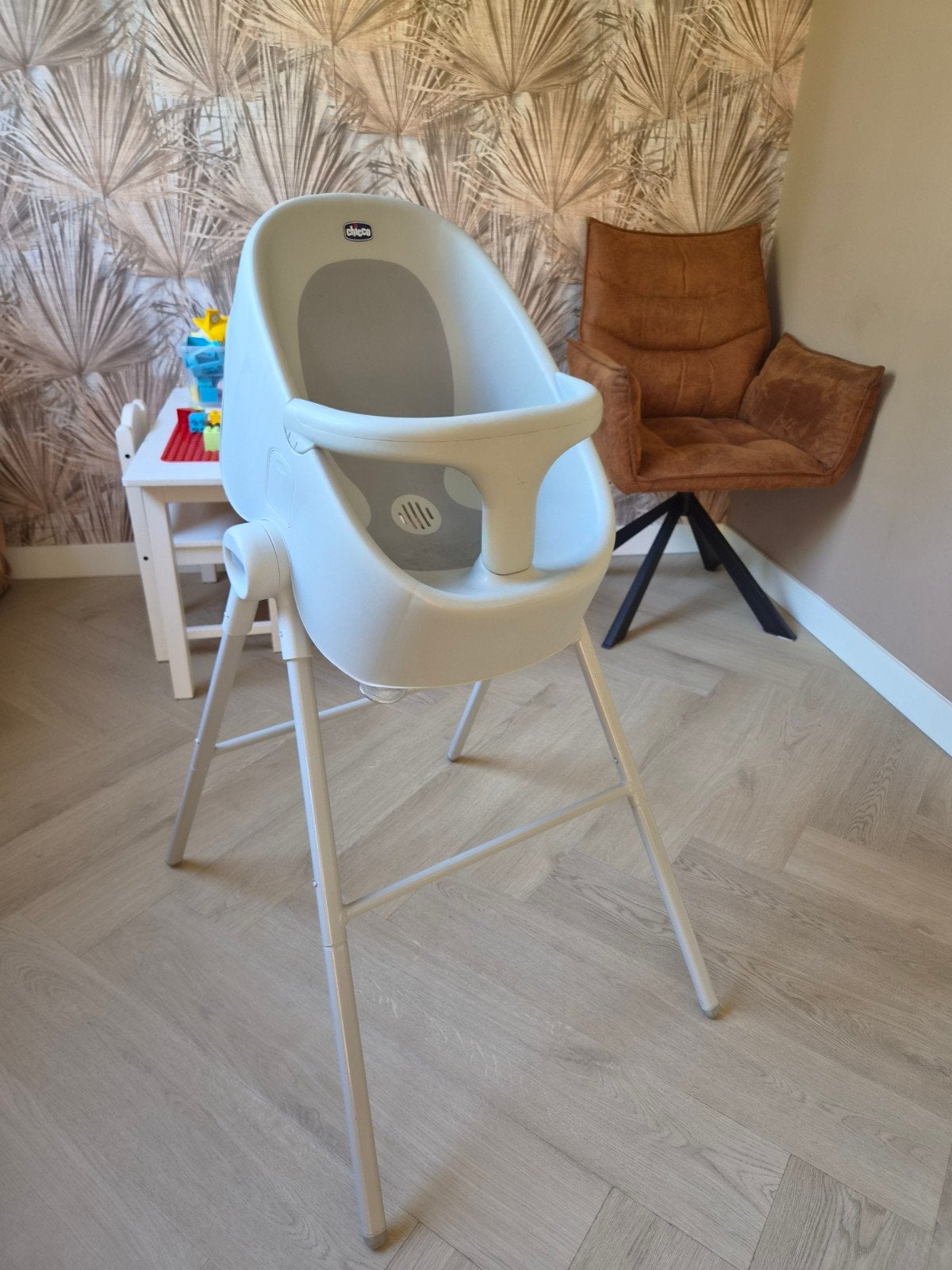 Chicco Baby Douchestoel Bubble Nest Junior - Grijs, Kinderen en Baby's, Ophalen, Zo goed als nieuw, Badje, Overige merken