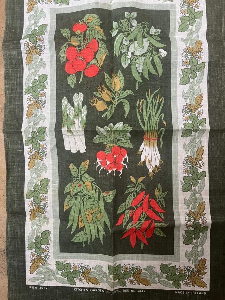 Ulster Weavers Irish Linnen Theedoek - Kitchen Garden, Ophalen of Verzenden, Gebruikt, Groen, Theedoek of Handdoek