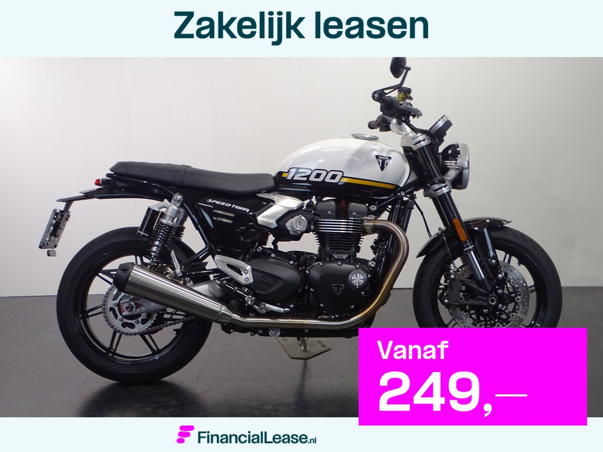 Triumph Speed Twin 1200, Motoren, Nieuw, Bedrijf, Meer dan 35 kW, Overig
