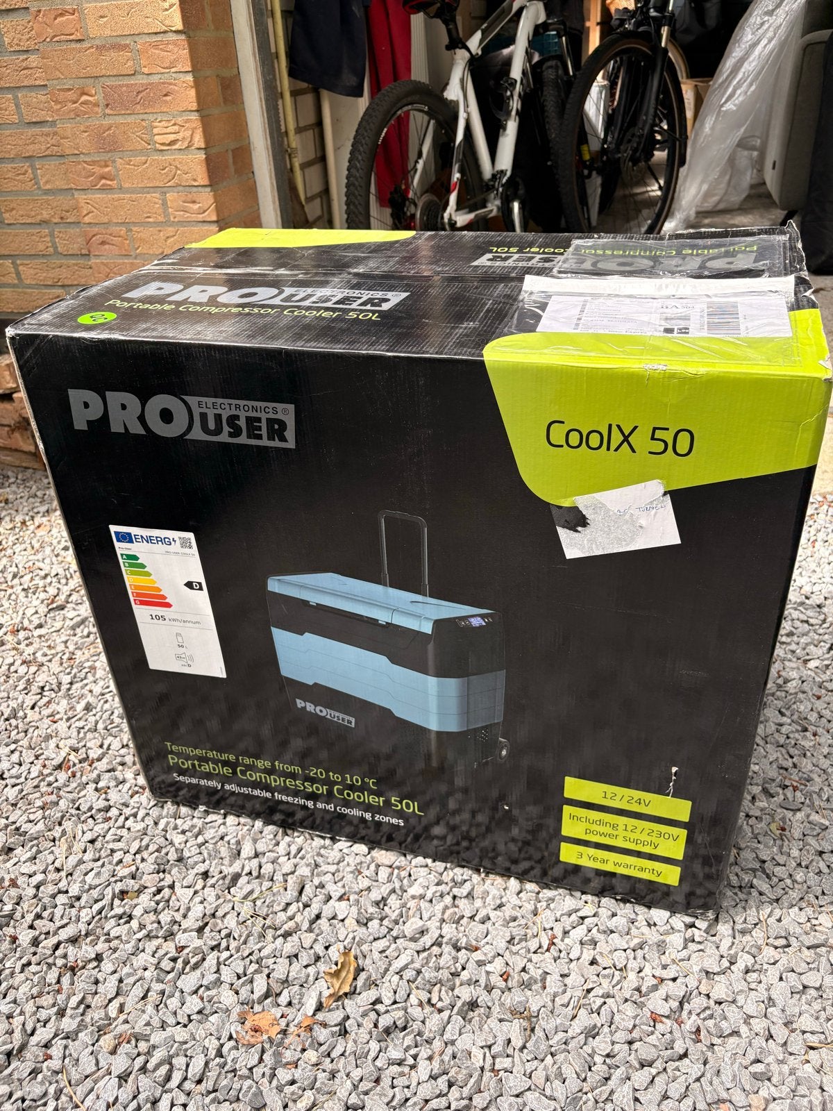 Nieuwe Pro User CoolX 50 Compressor Koelbox, Caravans en Kamperen, Koelboxen, Ophalen, Nieuw, Koelbox, Compressor