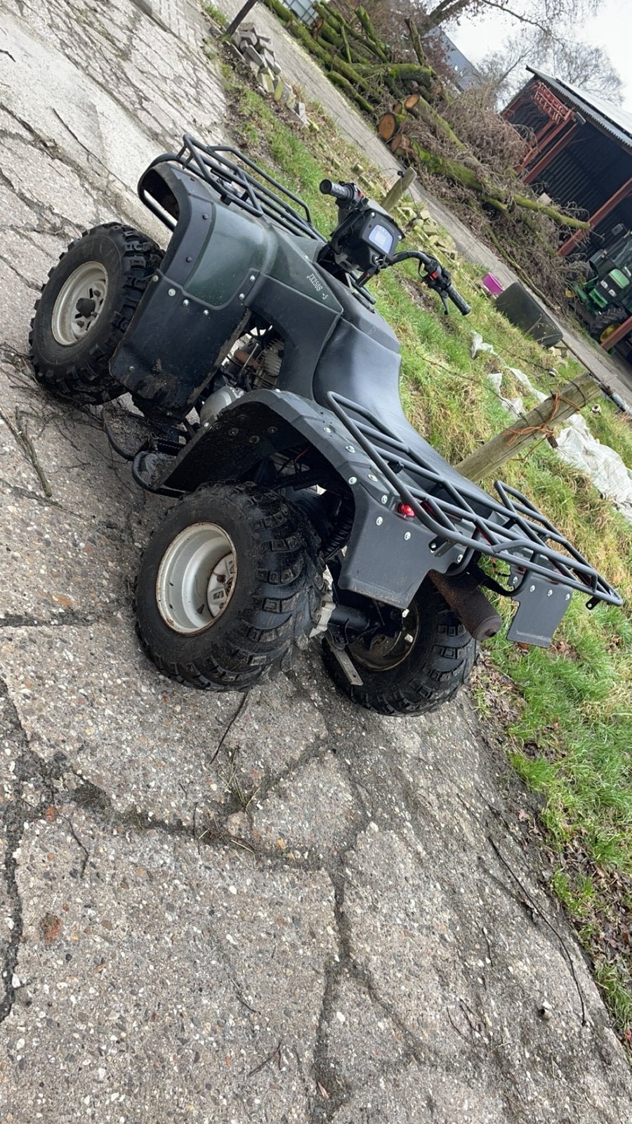 Quad 250 cc, Ophalen