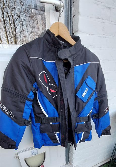 Kindermotorjas LOOKWELL mt 140, Motoren, Kleding | Motorkleding, Jas | textiel, Kinderen, Ophalen of Verzenden, Lockwell