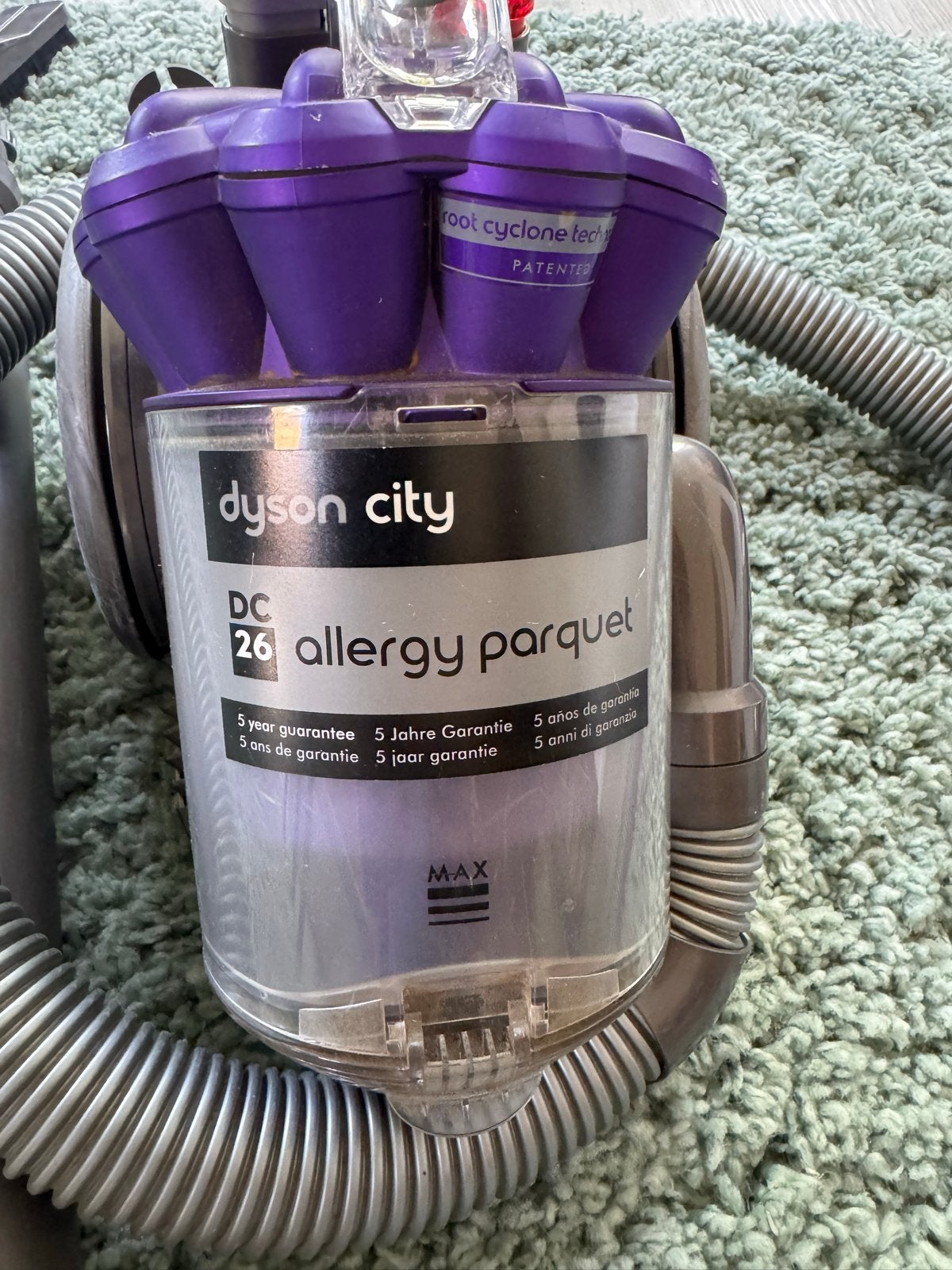 Foto 3 van Dyson City DC26 Allergy Parquet Stofzuiger zgan