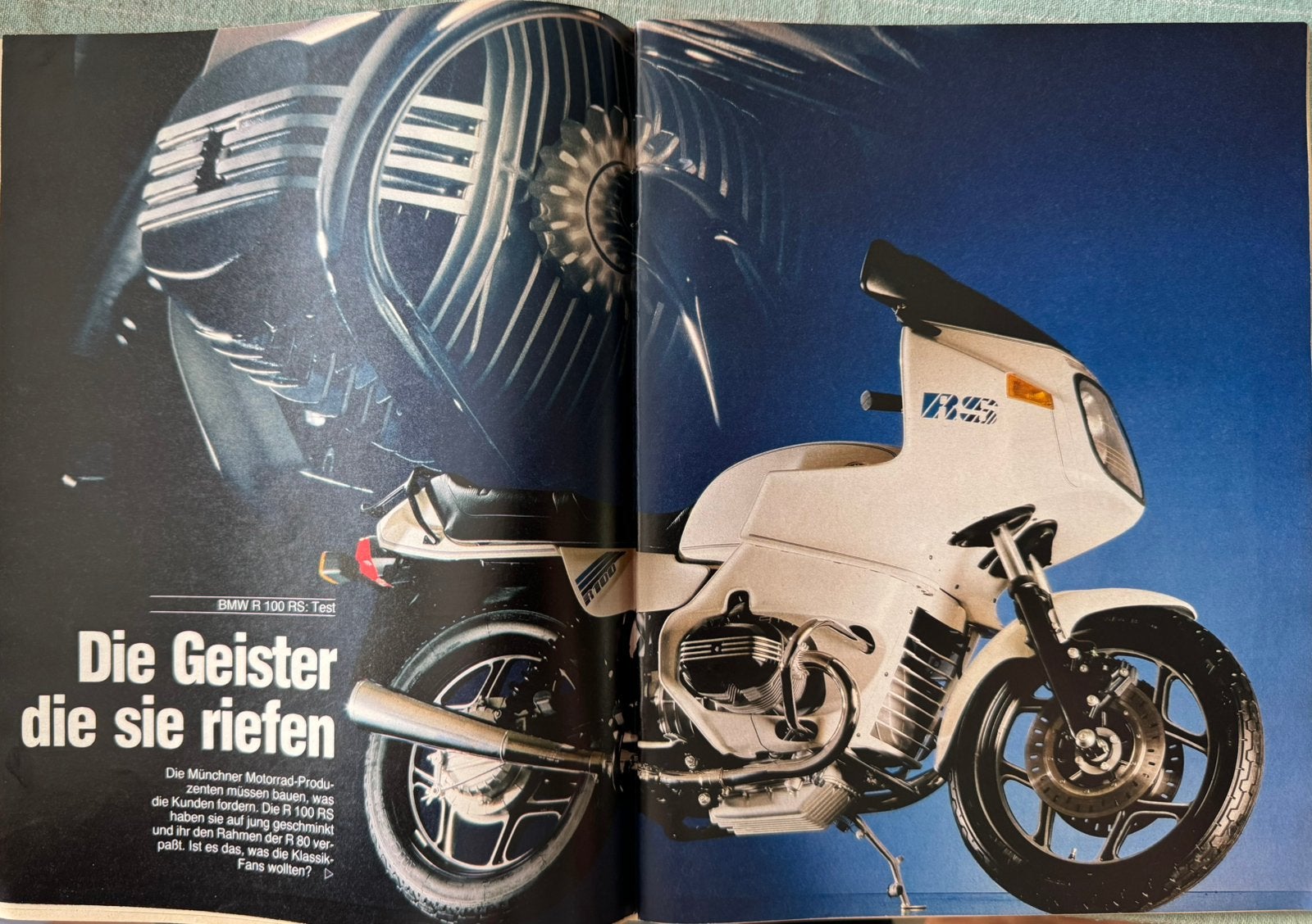 Test BMW R100RS, Verzenden, Zo goed als nieuw, Motoren