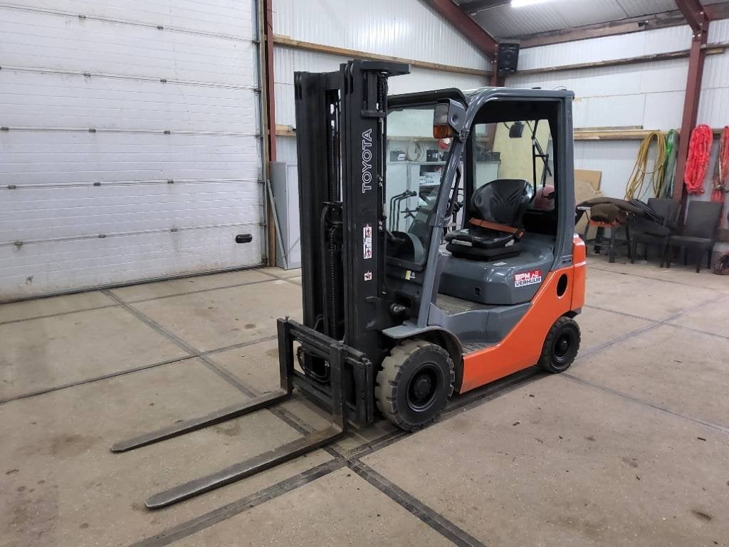 Toyota 1,5Ton heftruck H02-8FGF15 lpg 1.5t forklift, 1000 tot 2000 kg, LPG, Heftruck, Toyota
