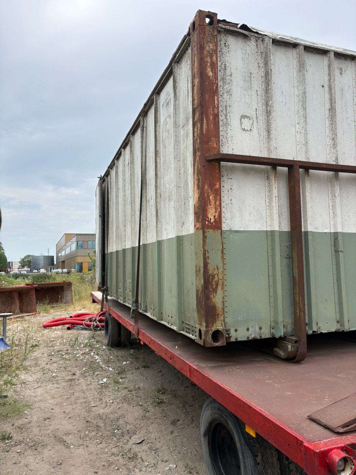 20 voet container, Ophalen