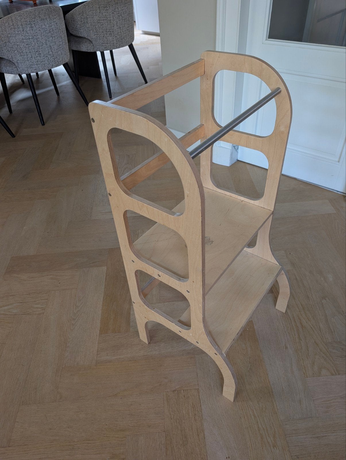 Houten leertoren / keukenhulp voor kinderen, Ophalen, Zo goed als nieuw, Overige typen