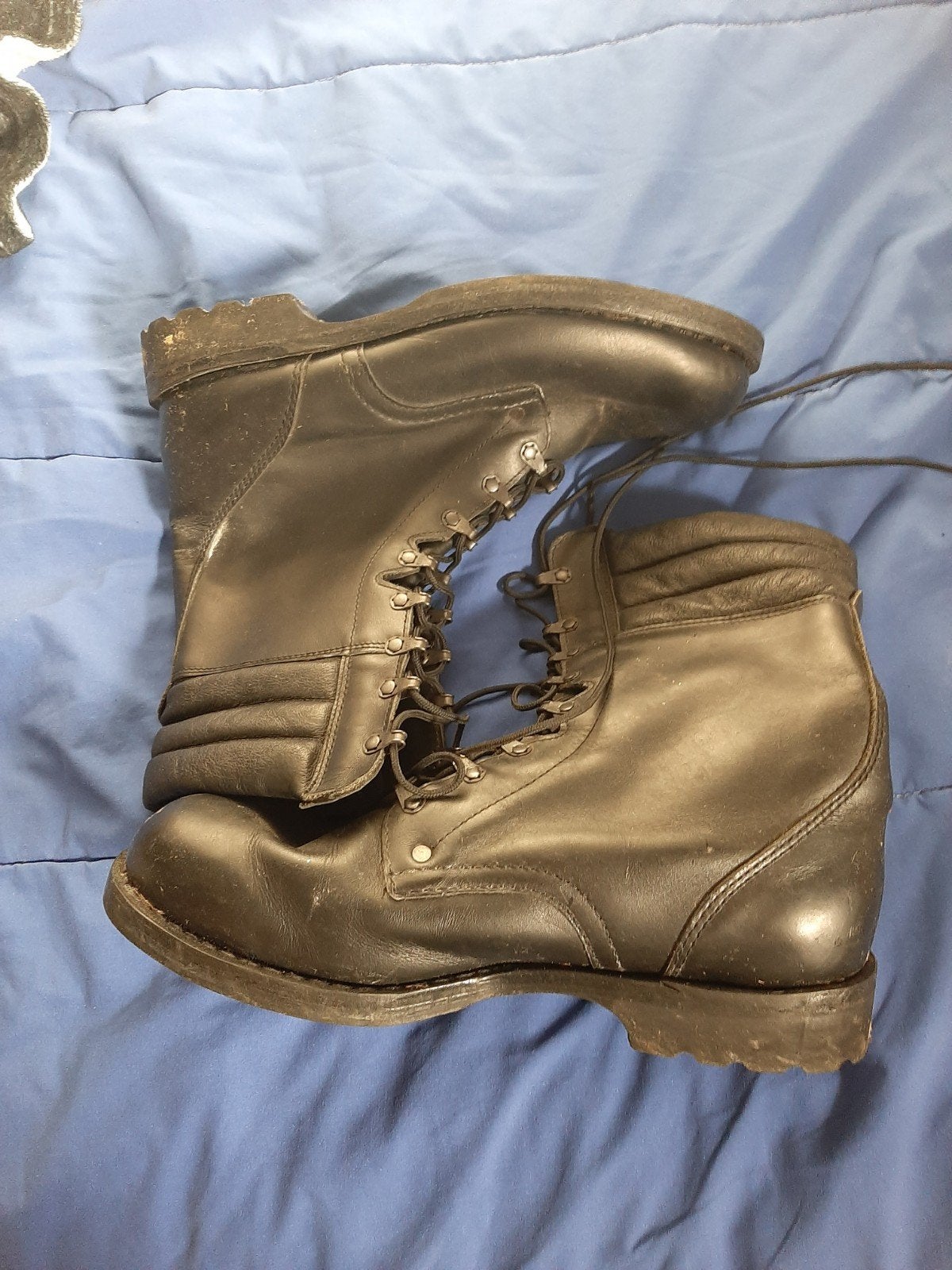 Zwarte leren kistjes - robuust en comfortabel, Kleding | Heren, Schoenen, Onbekend, Zwart, Boots, Ophalen of Verzenden