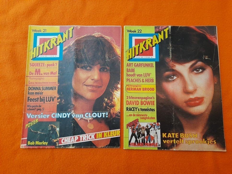 Hitkranten uit 1979, Verzamelen, Tijdschriften, Kranten en Knipsels, Tijdschrift, Nederland, 1960 tot 1980, Ophalen of Verzenden