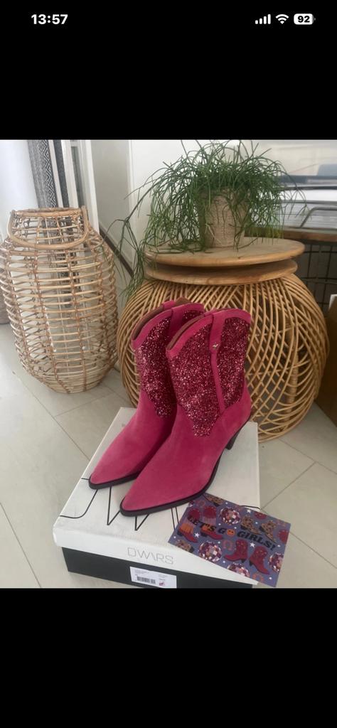 Laarsje DWRS nieuw!!, Kleding | Dames, Schoenen, Lage of Enkellaarzen, Nieuw, Ophalen of Verzenden, Roze