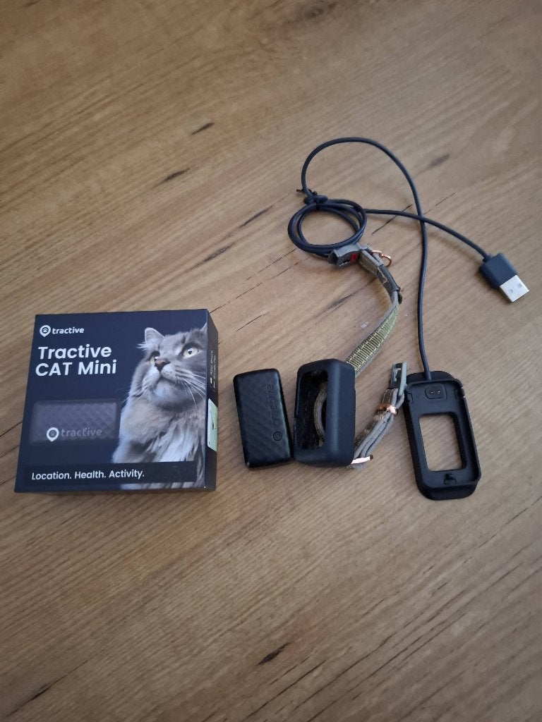 Katten gps tracker tractive, Ophalen, Zo goed als nieuw