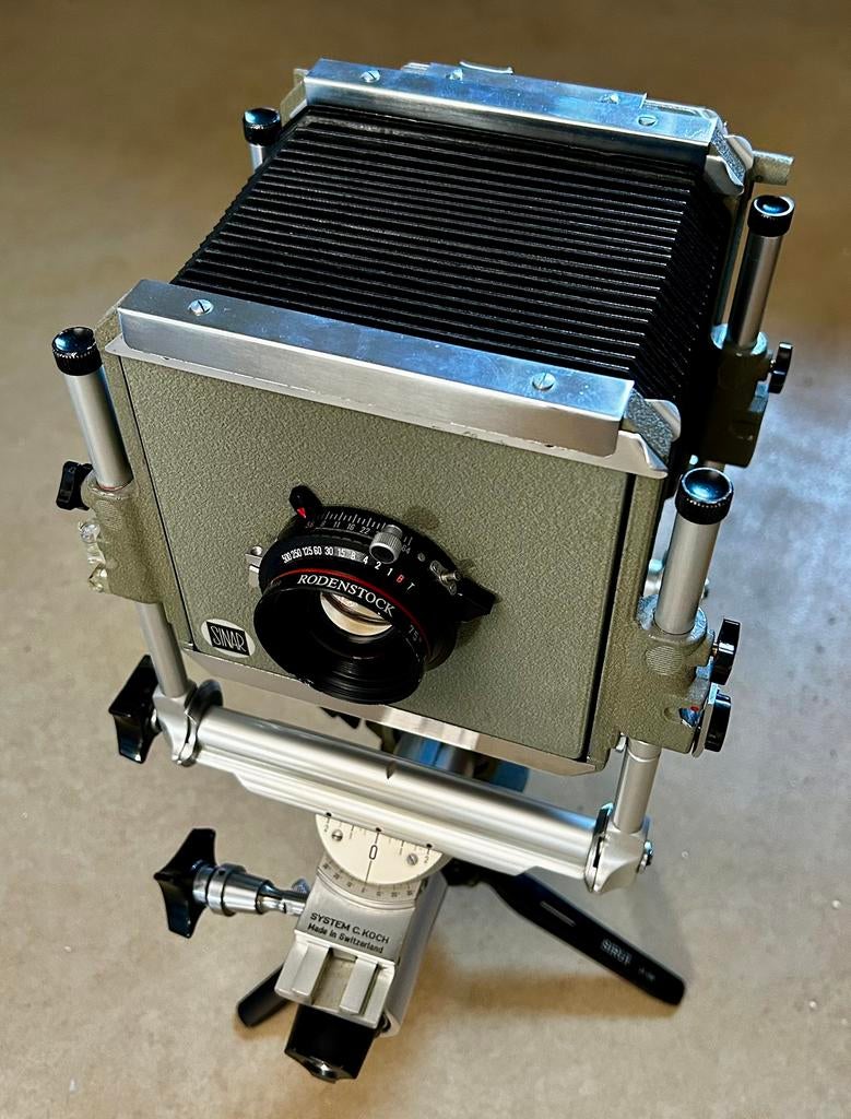 Sinar Norma 4x5 inch camera, complete set, Audio, Tv en Foto, Fotocamera's Analoog, Ophalen, Gebruikt, Overige Merken