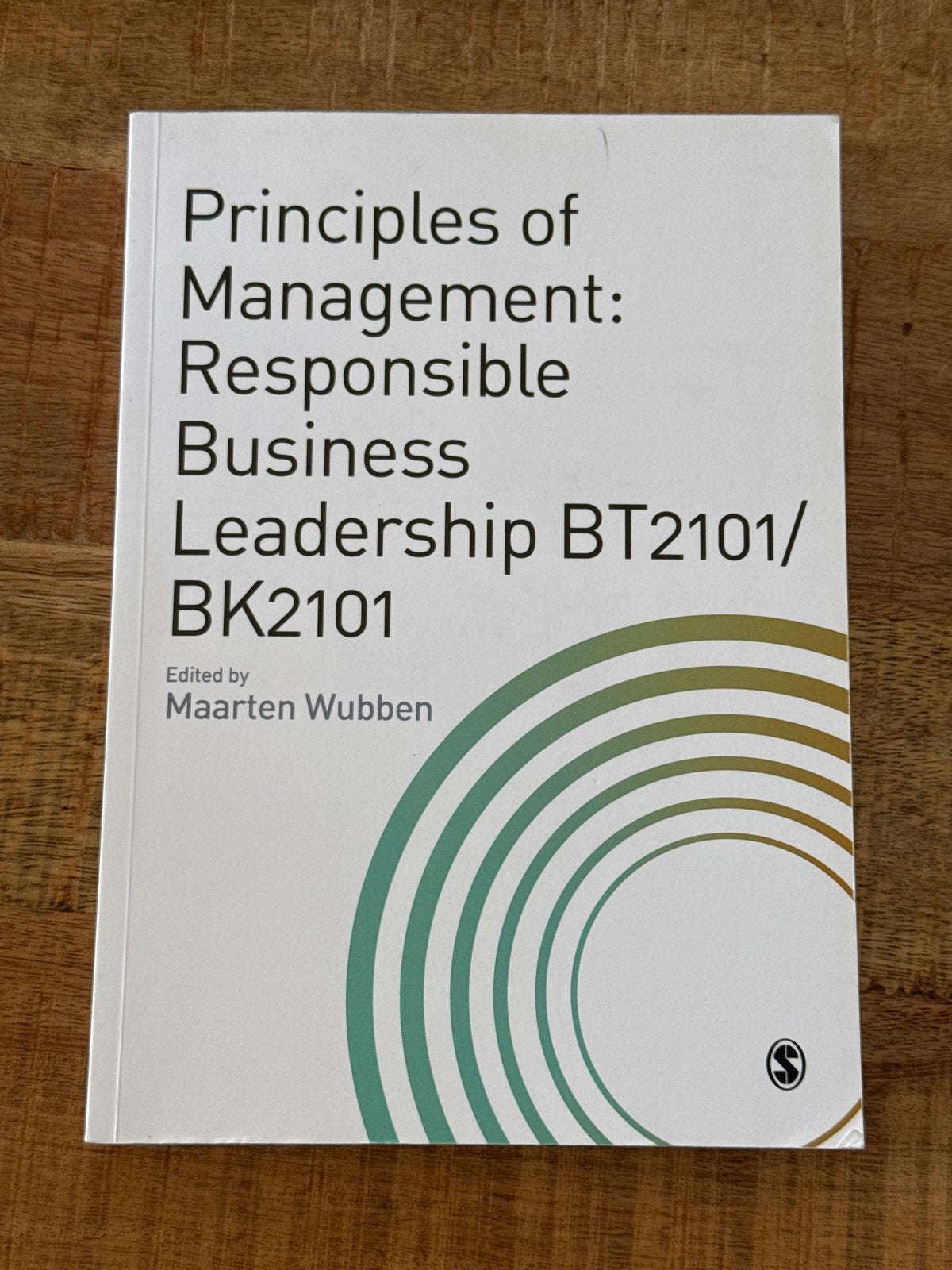 Principles of Management: Responsible Business Leadership, Ophalen, Gamma, Zo goed als nieuw, HBO