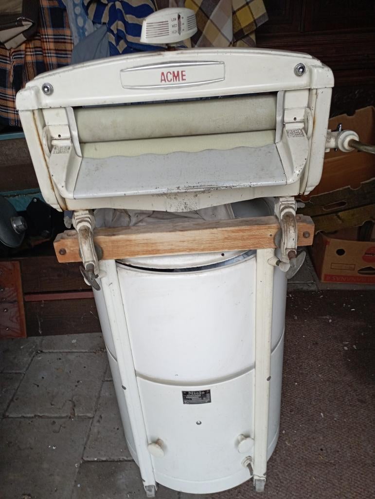 Antieke wasmachine uit de jaren 60 70 te koop goede staat, Witgoed en Apparatuur, Wasmachines, 6 tot 8 kg, Ophalen of Verzenden
