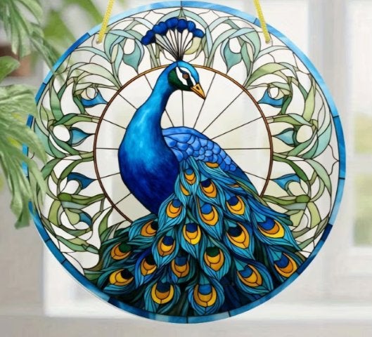 Raamhanger Pauw blauw, Ophalen of Verzenden, Nieuw