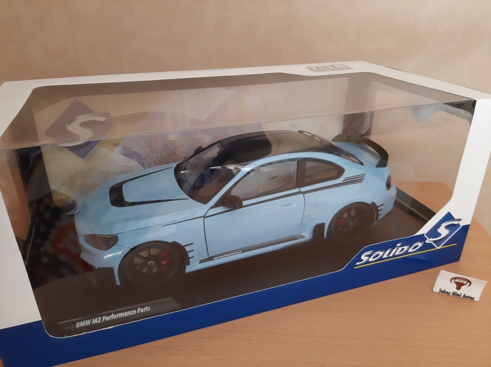 BMW M2 (G87) Performance 2024 Zandvoort Blue van Solido 1:18, Solido, Auto, Solido, Nieuw