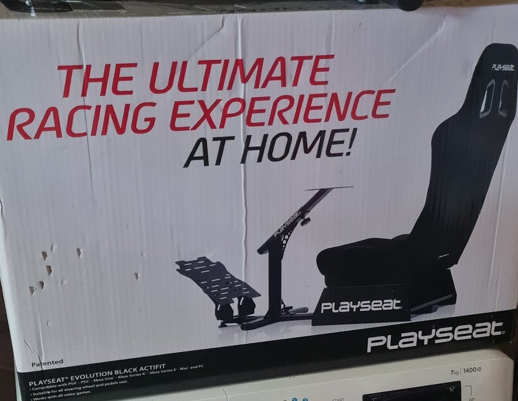 Playseat incl pookhouder, Spelcomputers en Games, Spelcomputers | Sony PlayStation Consoles | Accessoires, Ophalen, Zo goed als nieuw