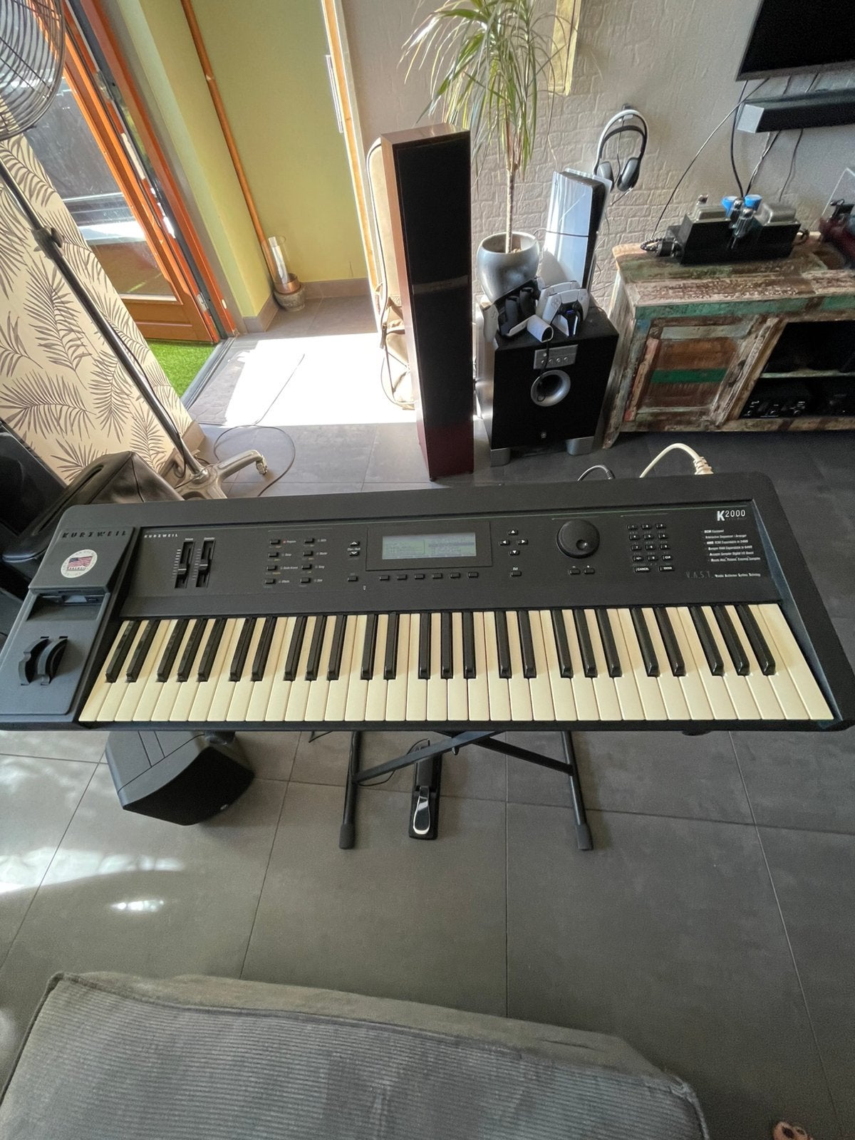 Kurzweil K2000, Met midi-aansluiting, Ophalen, Overige merken, 61 toetsen
