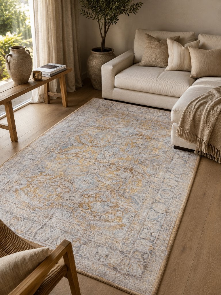 vloerkleed Floor en More Vintage 160 x 230 cm, B2B carpets, Hasselt, Beige, 150 tot 200 cm