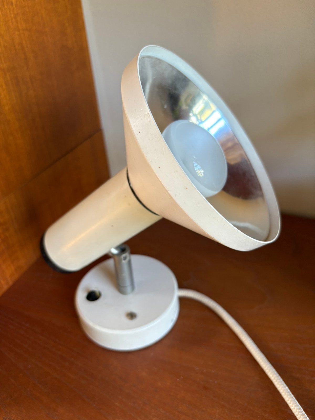Vintage Philips Coolbeam wandlamp / spot, Gebruikt, Ophalen of Verzenden, Philips, Metaal