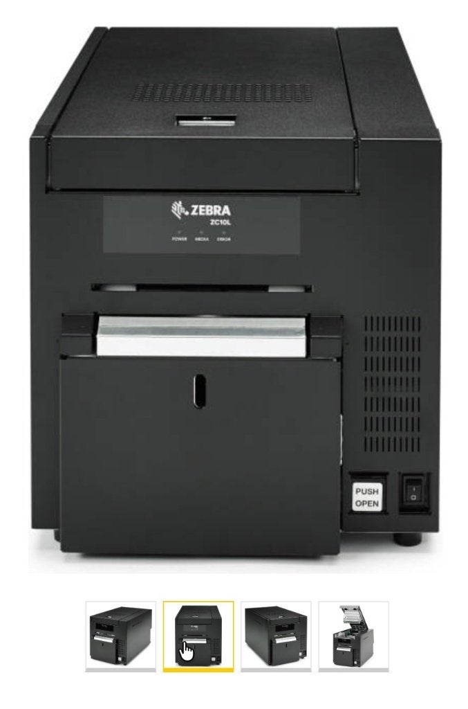 Zebra ZC10L Grootformaat Kaartprinter, Gebruikt, Printer, Kleur printen, Ophalen of Verzenden