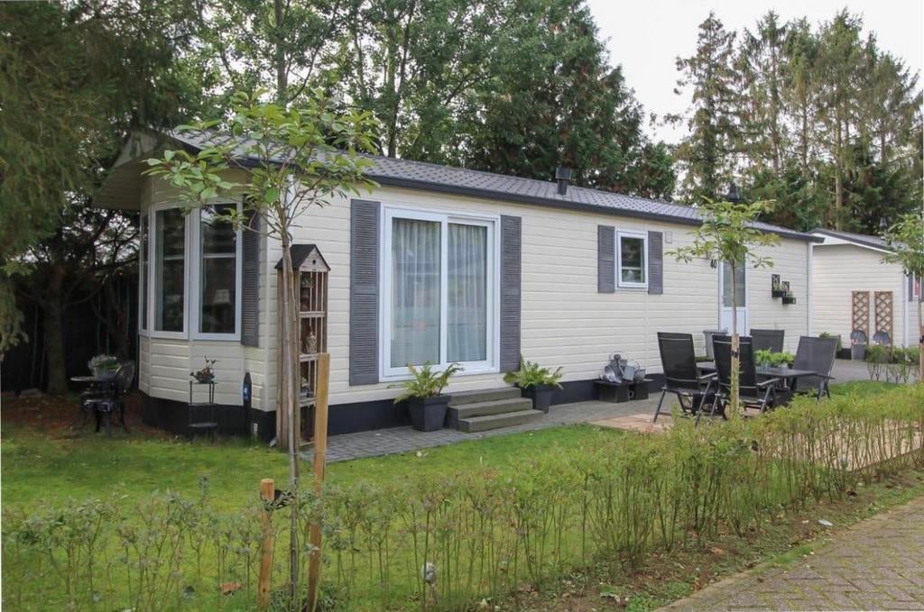 4-persoons chalet op de Veluwe te huur, In bos, 2 slaapkamers, Recreatiepark, Gelderland en Veluwe