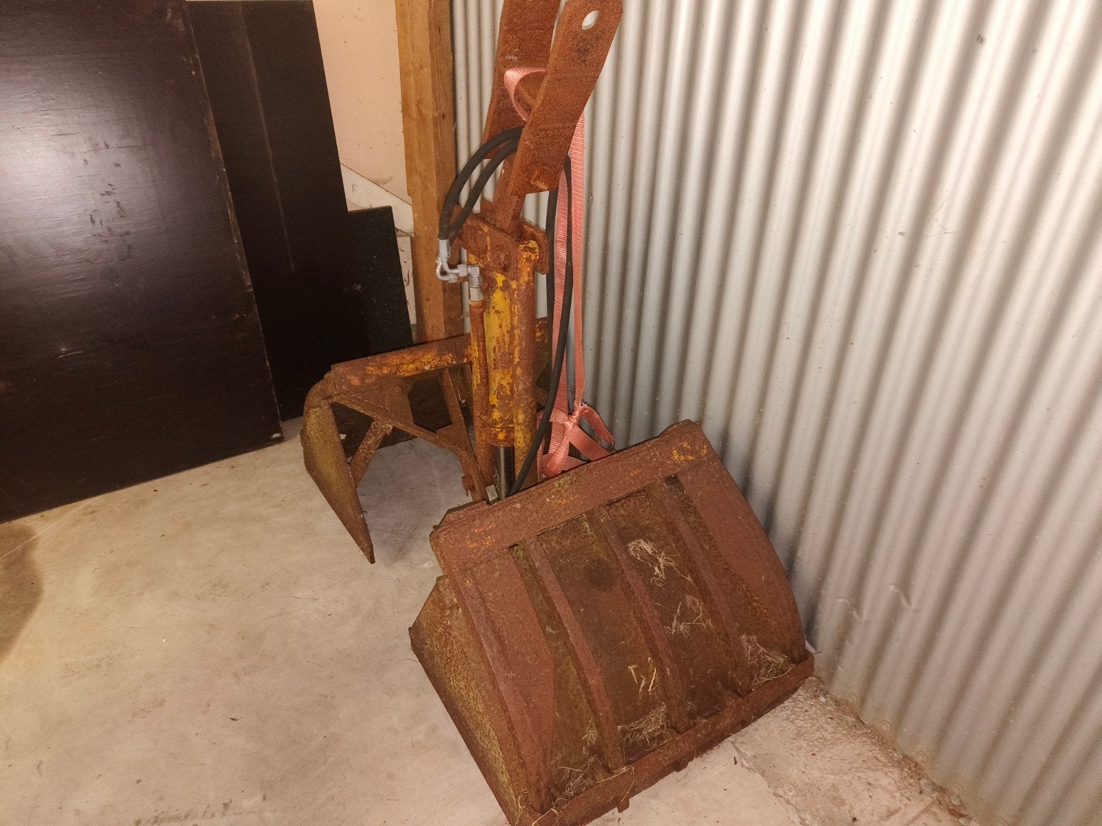 Gebruikte grijper/ bagger en sorteer knijper, Zakelijke goederen, Ophalen, Glastuinbouw, Grondbewerking