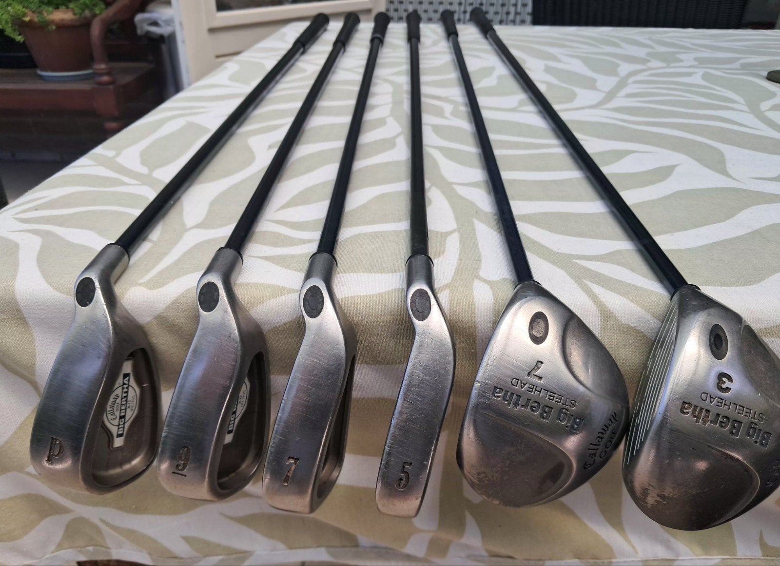 Callaway Big Bertha Golfclub Set (6 clubs) rechtshandig, Sport en Fitness, Golf, Ophalen, Gebruikt, Set, Callaway
