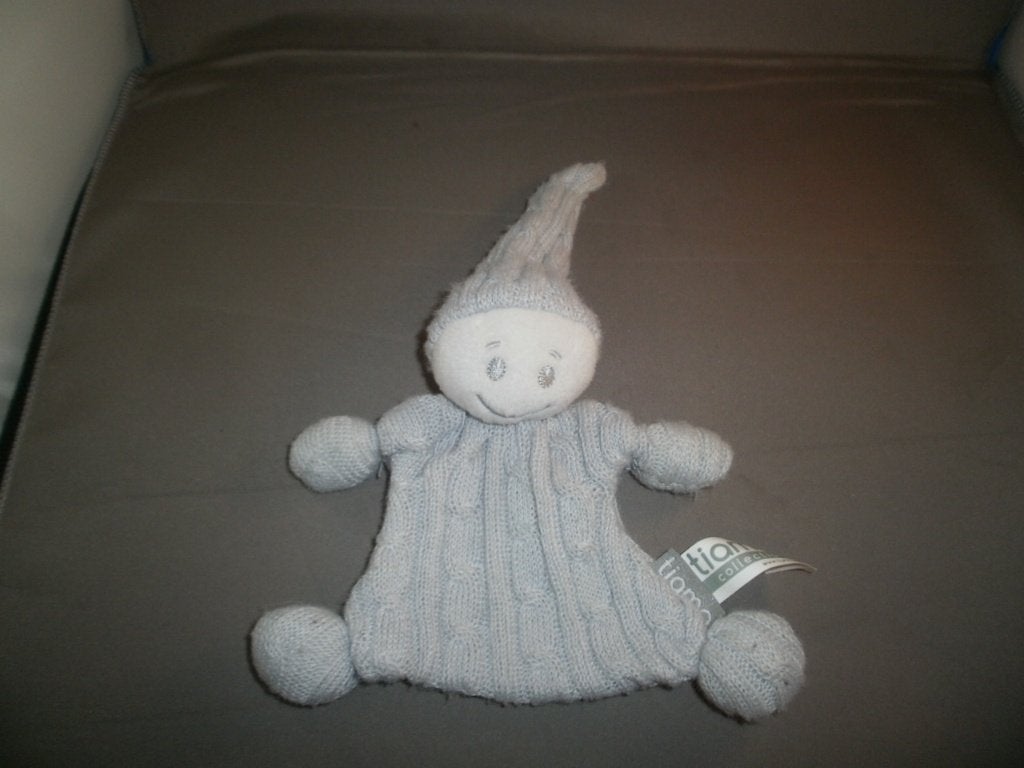 Tiamo spookje popje in 4 kleuren gehaakt lijf velours hoofd, Overige typen, Nieuw, Ophalen of Verzenden, Wasbaar