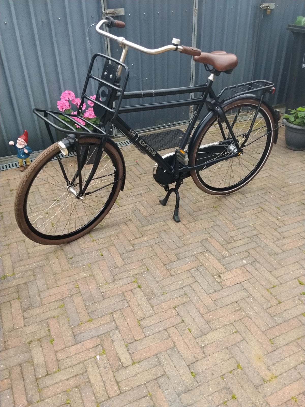 Cortina U4 heren transport fiets 3 versnellingen frame 61 cm, Ophalen, Zo goed als nieuw, Minder dan 10 versnellingen, Overige merken