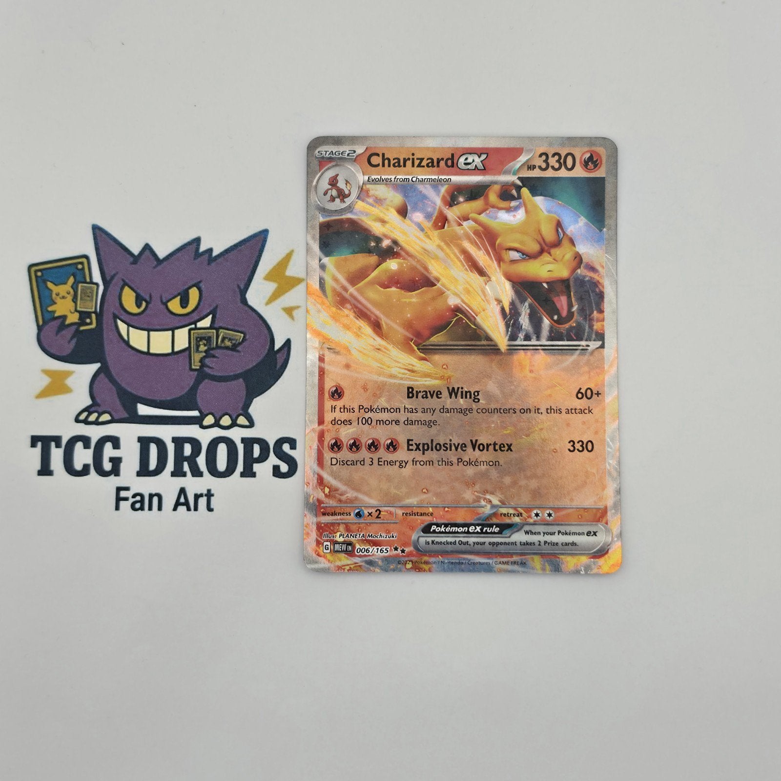 Charizard ex	Scarlet & Violot 151	MEW 006/165