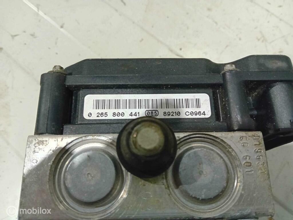 ABS pomp Peugeot 107 0265291579 0265800441, Gebruikt, Ophalen of Verzenden
