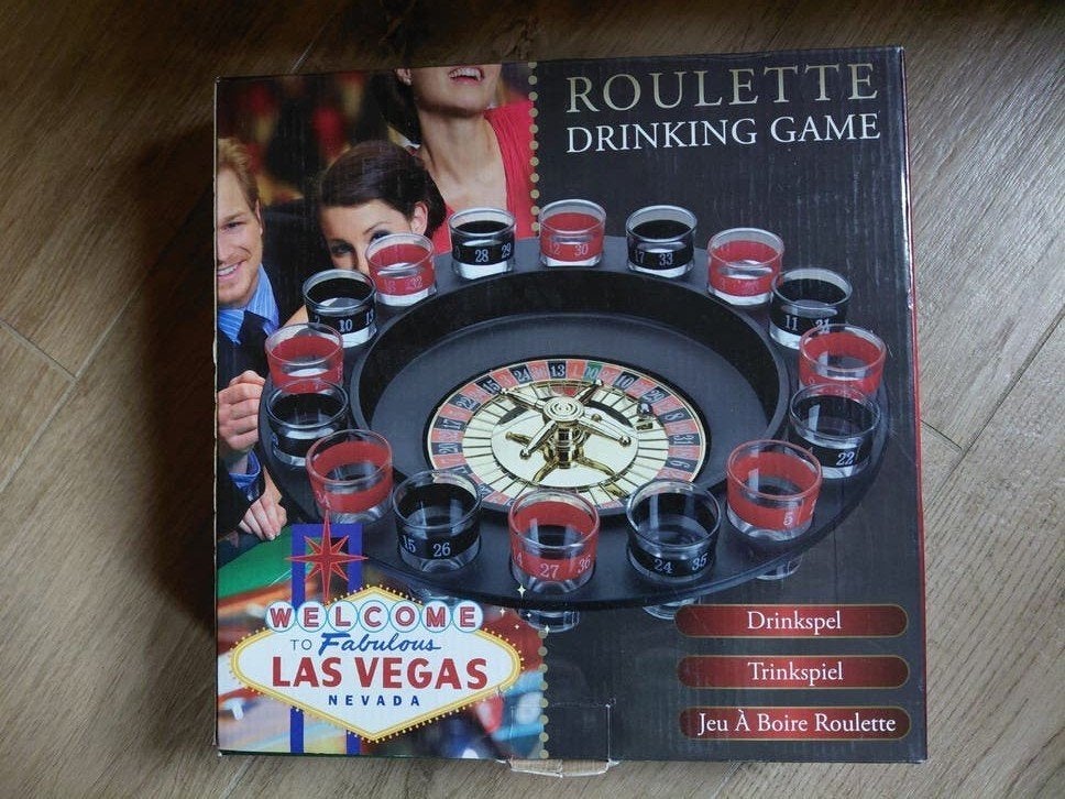 Roulette Drankspel - Perfect voor Feestjes!, Vijf spelers of meer, Ophalen of Verzenden, Gebruikt