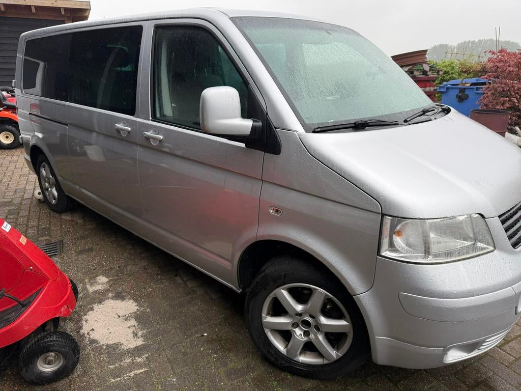 Volkswagen Transporter 2.5 TDI 1.0 96KW DC 2005, Auto's, Bestelauto's, Bedrijf, ABS, Achteruitrijcamera, Bluetooth, Boordcomputer