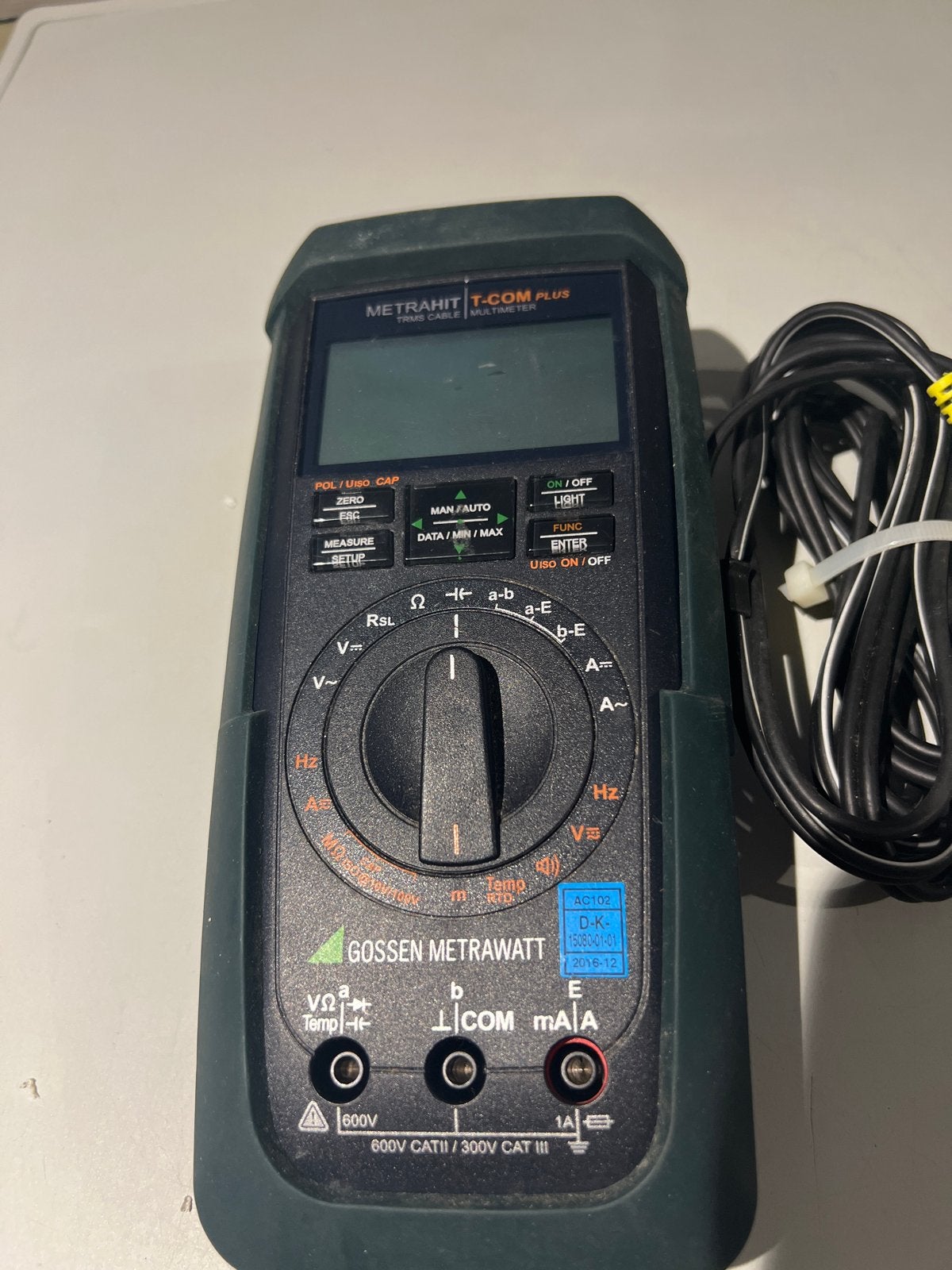 Gossen Metrawatt Metrahit T-COM Plus Multimeter, N, Ophalen of Verzenden, N, N