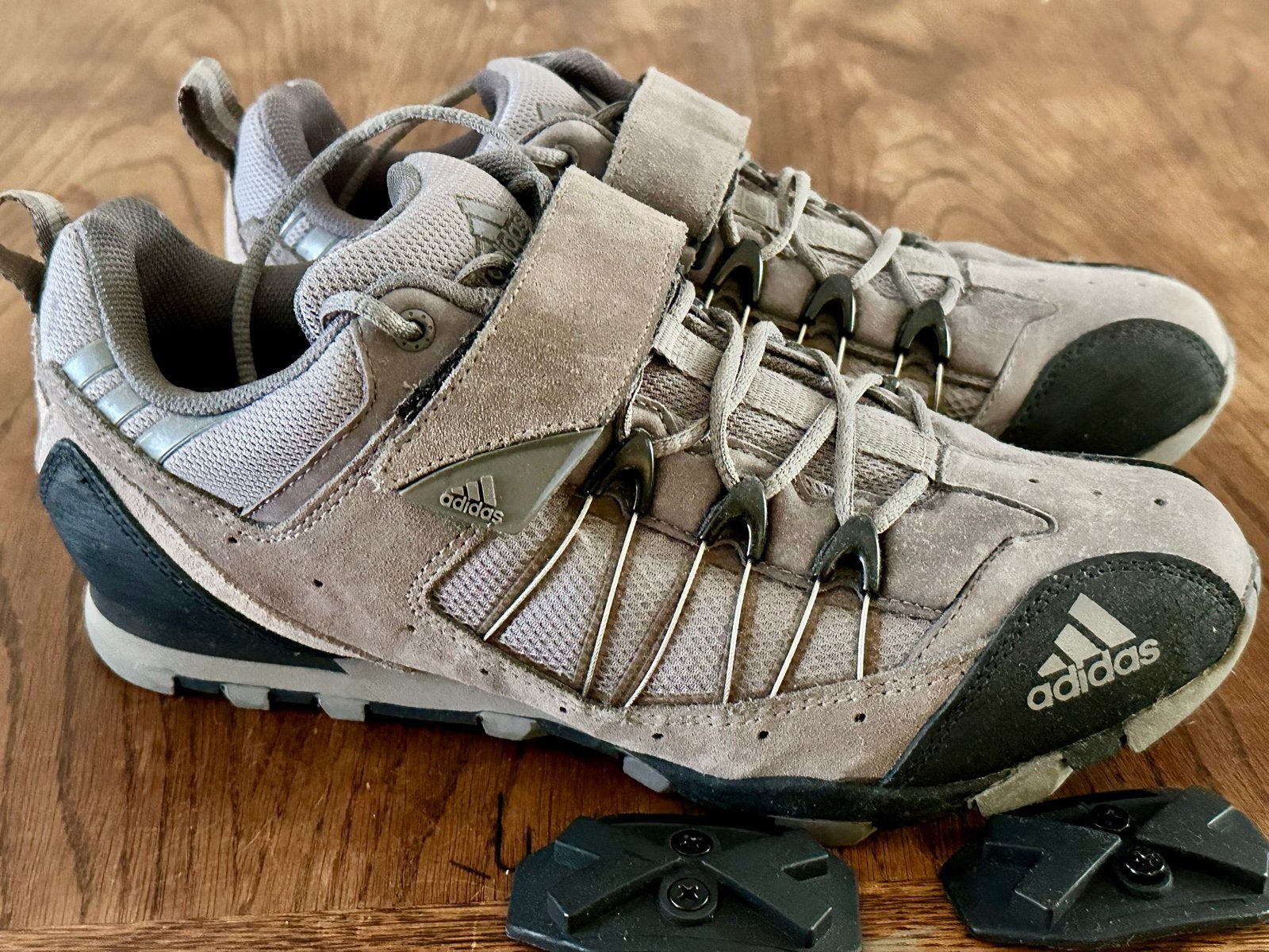 Adidas fietsschoenen met Shimano SPD, maat 41 1/3, Ophalen of Verzenden, Gebruikt, Overige maten, Schoenen