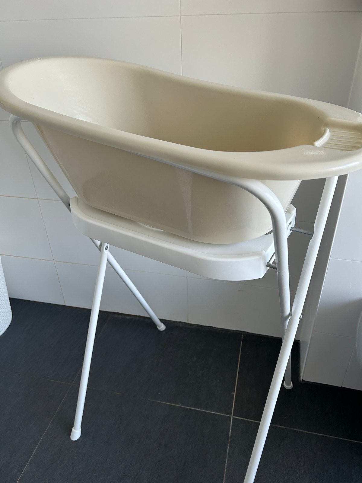 Prenatal babybadje met standaard en afvoerslang, Kinderen en Baby's, Ophalen, Zo goed als nieuw, Badje, Prenatal