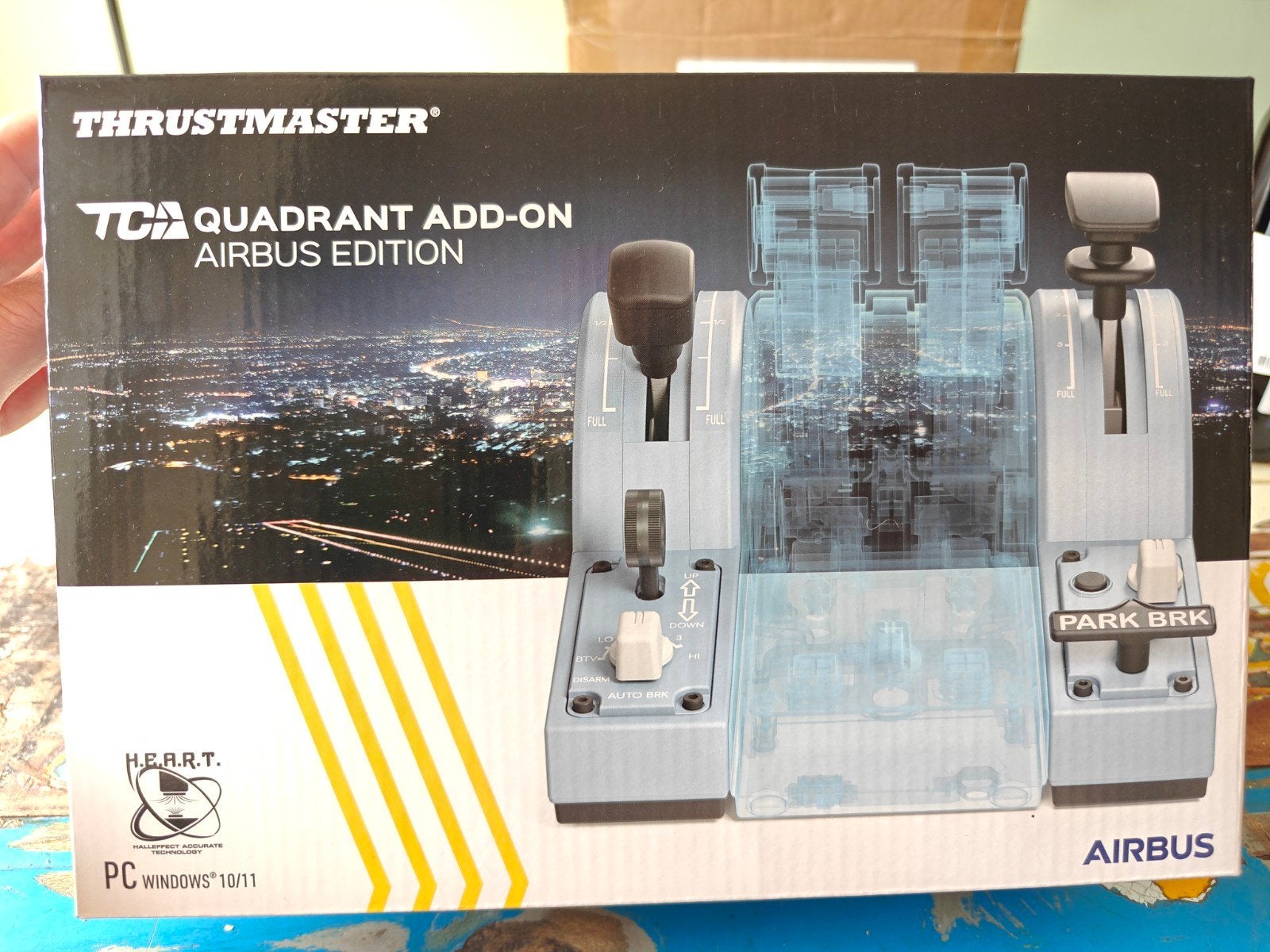 Thrustmaster TCA Quadrant Add-On Airbus Edition, Ophalen of Verzenden, Overige merken, Nieuw