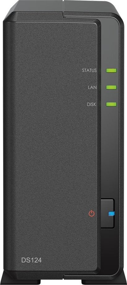 Synology DiskStation DS124 NAS - Compacte 1-bay NAS, Computers en Software, Ophalen of Verzenden, Zo goed als nieuw