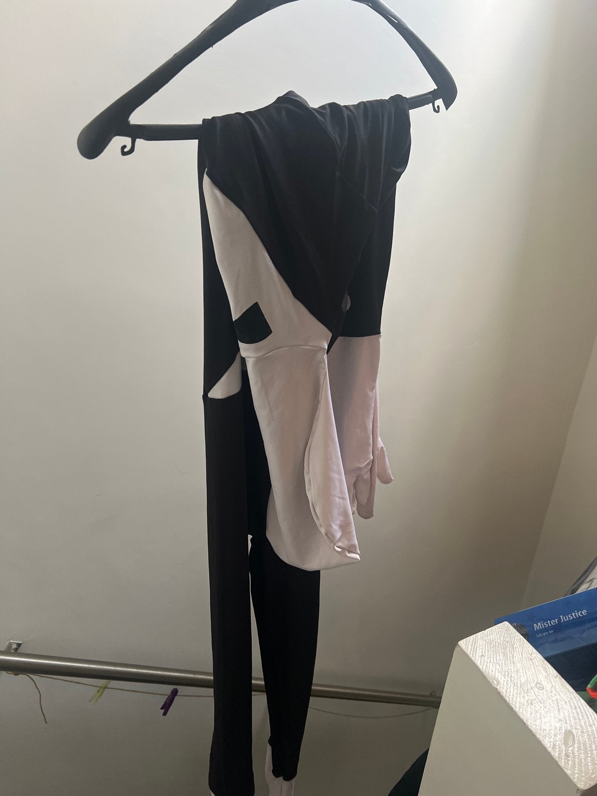 Zwart/wit bodysuit - Volledig, Ophalen of Verzenden, Gedragen