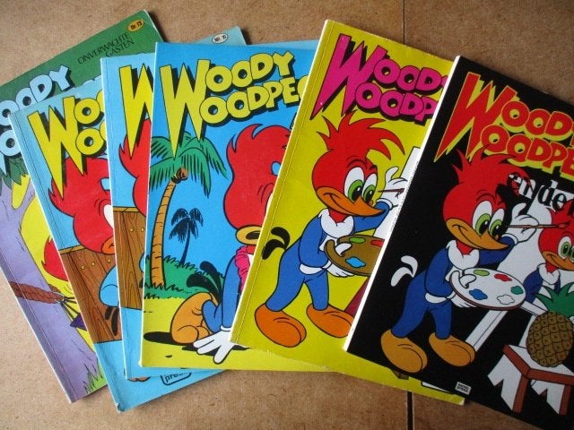 adv8440 woody woodpecker, Boeken, Stripboeken, Eén stripboek, Ophalen, Gelezen