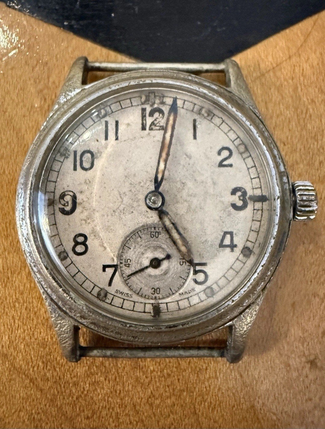 ATP Revue cal. 59, Sieraden, Tassen en Uiterlijk, Horloges | Antiek, Verzenden, Staal, Overige merken, 1960 of later