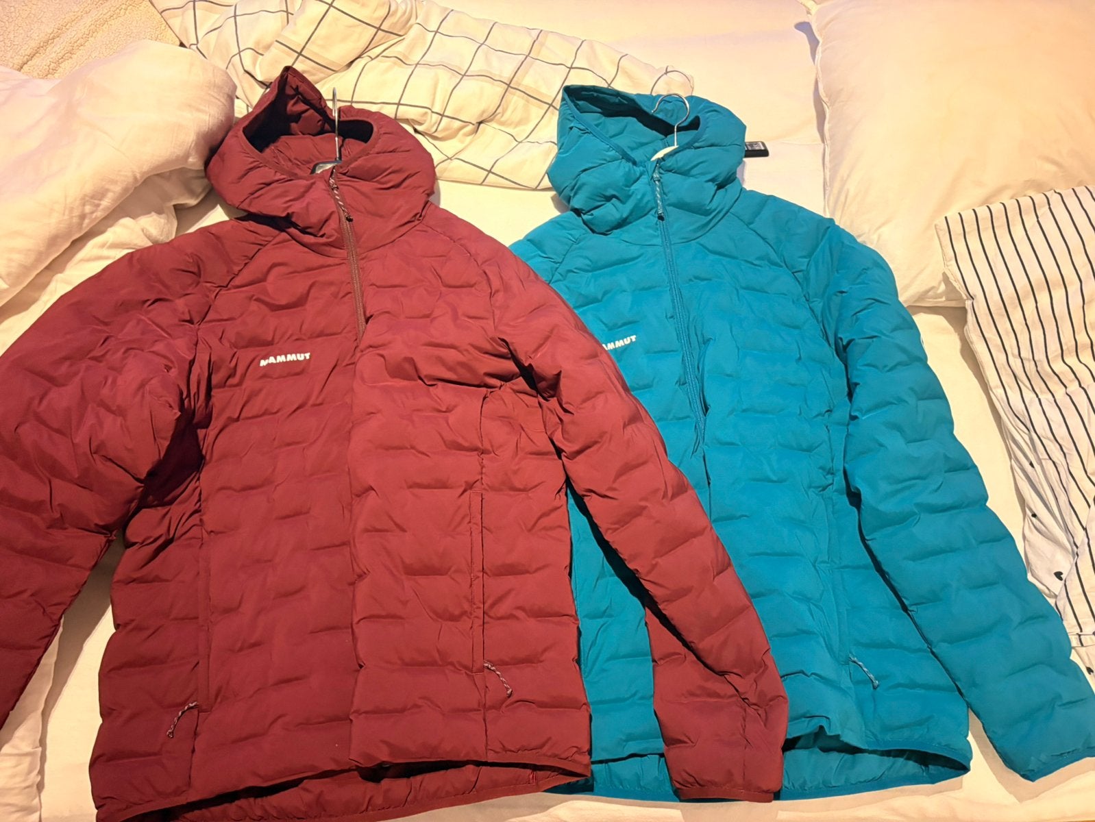 2 X Mammut Sender jas winterjas skijas ski jack, Ophalen of Verzenden, Zo goed als nieuw, Maat 56/58 (XL), Blauw