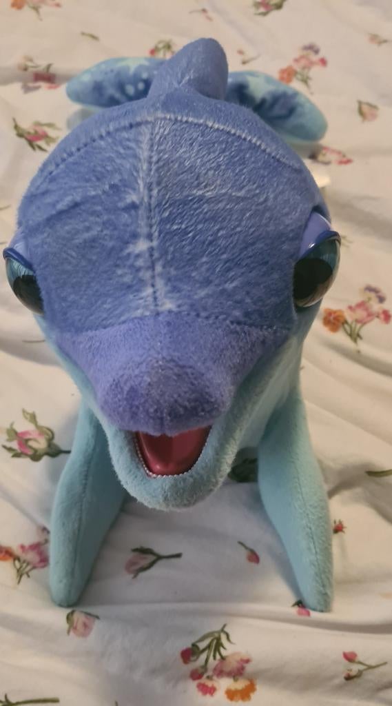 FurReal Friends Dolfijn Interactieve Knuffel, Overige merken, Overige typen, Blauw, Ophalen of Verzenden